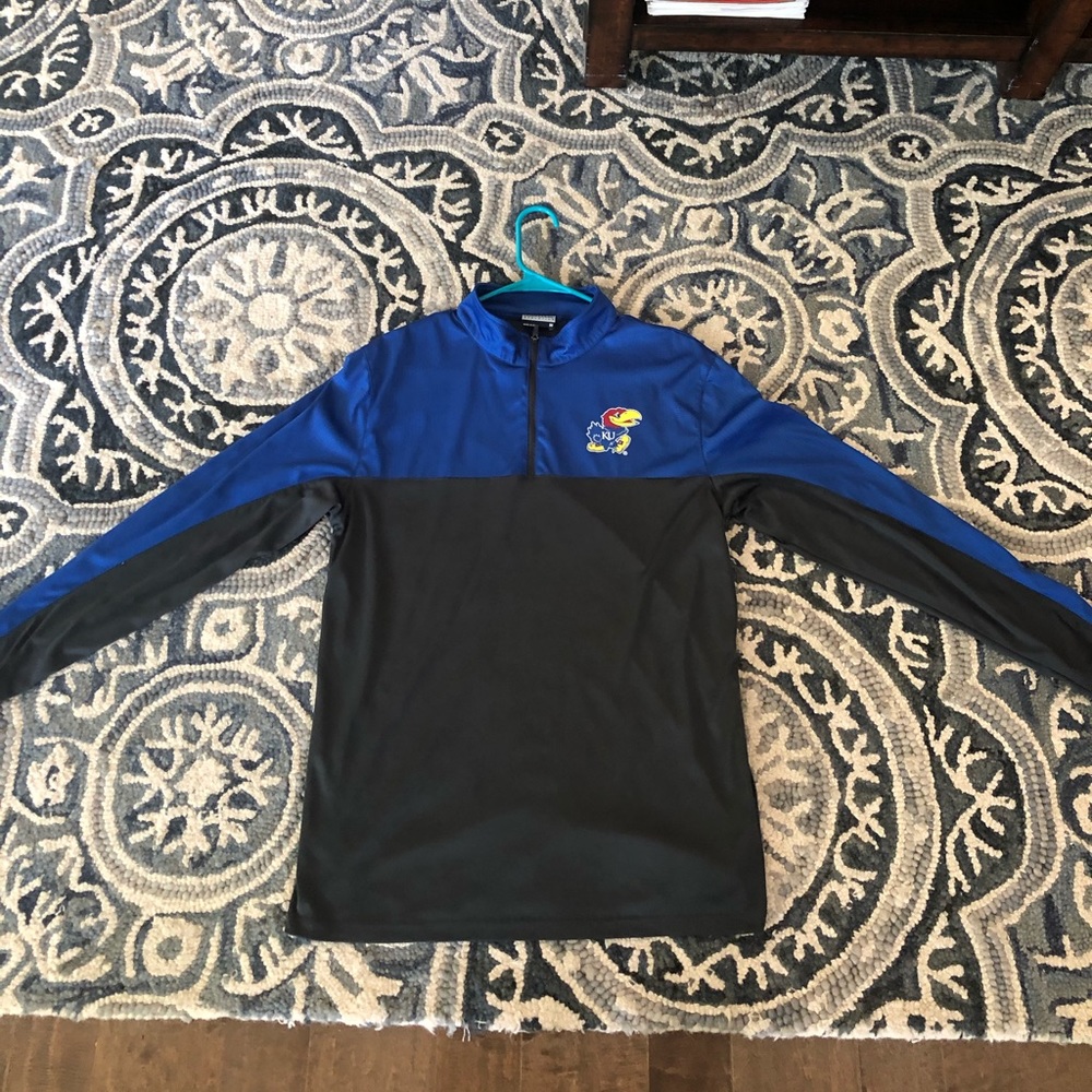 Kansas Jayhawks 1/4 zip jacket